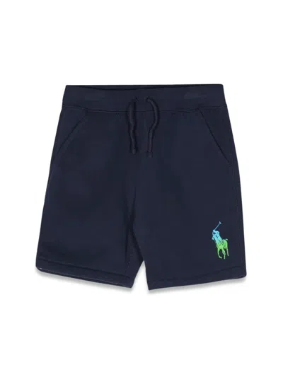 Polo Ralph Lauren Kids' Bermuda In Blue