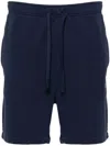 Polo Ralph Lauren Polo Pony Cotton Track-shorts In Blue