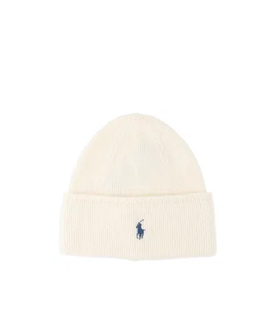 Polo Ralph Lauren Berretto Hat In White
