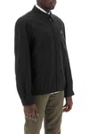Polo Ralph Lauren Giacca A Vento Con Colletto Classico E Dettaglio Pony Sul Fronte In Cotone Nera Uomo In Black