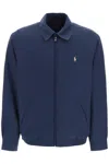 Polo Ralph Lauren Mens French Navy Classic New Fit Bi-swing Windbreaker Jacket In Blue