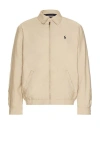 Polo Ralph Lauren Cotton Bi-swing Jacket In Khaki Uniform