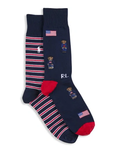 Polo Ralph Lauren 2-pack Socks In Multi