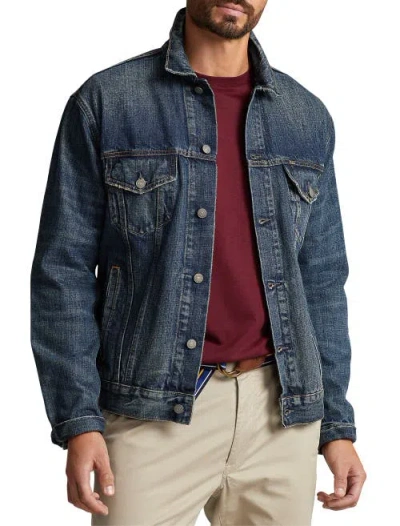 POLO RALPH LAUREN POLO RALPH LAUREN BIG & TALL DENIM ICON TRUCKER JACKET