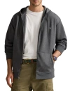 Polo Ralph Lauren Big & Tall Double-knit Full-zip Hoodie In Gray