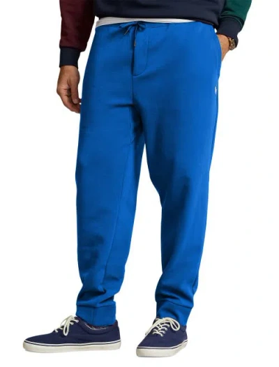 Polo Ralph Lauren Double-knit Tech Joggers In Heritage Blue