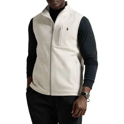Polo Ralph Lauren Big & Tall Double-knit Tech Vest In White