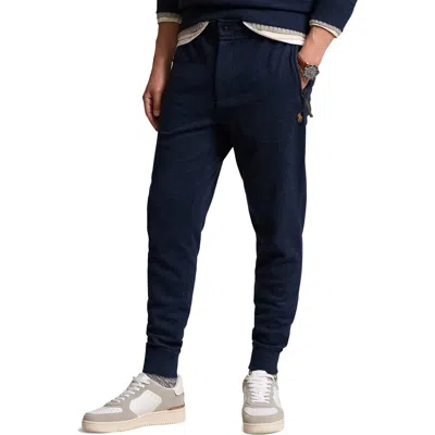 Polo Ralph Lauren Big & Tall Expedition Terry Joggers In Worth Navy Heather