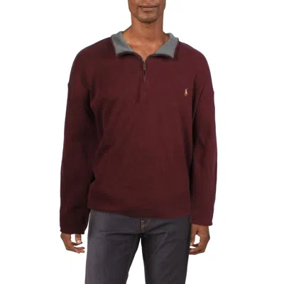 Polo Ralph Lauren Big & Tall Mens Zipper Cotton Sweatshirt
