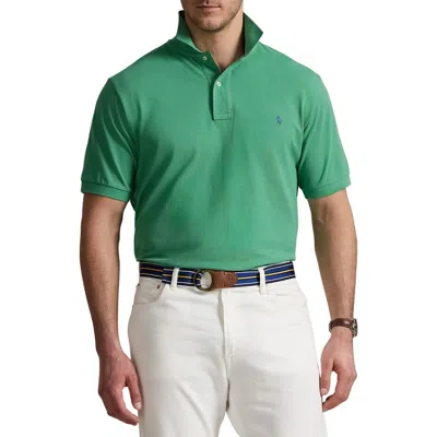 Polo Ralph Lauren Big & Tall Mesh Polo Shirt In Green