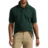 Polo Ralph Lauren Big & Tall Mesh Polo Shirt In Green