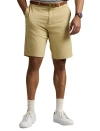 Polo Ralph Lauren Rlx 9 Tailored Fit Performance Shorts In Khaki
