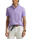 Polo Ralph Lauren Custom Slim Fit Mesh Polo Shirt In Light Lilac