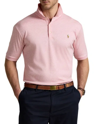 Polo Ralph Lauren Big & Tall Soft Touch Polo Shirt In Pink
