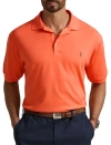 Polo Ralph Lauren Mens Sailing Orange Embroidered-logo Regular-fit Cotton-piqué Polo Shirt In Bright Signal Orange