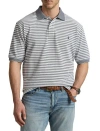 Polo Ralph Lauren Ralph Lauren Striped Oxford Mesh Polo Shirt In Multi