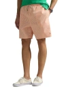 Polo Ralph Lauren Orange & White Traveler Swim Shorts In Classic Peach