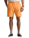 Polo Ralph Lauren Big & Tall Traveler Swim Trunks In Orange