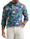 Polo Ralph Lauren Big & Tall Tropical Spa Terry Hoodie In Bird Pardise Flor