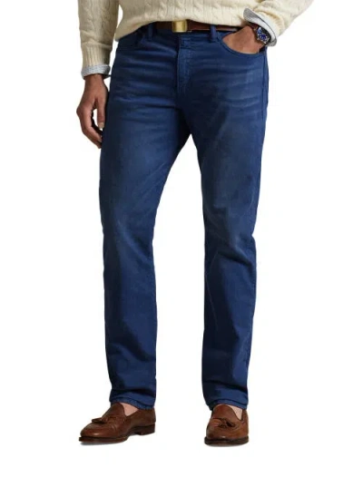 POLO RALPH LAUREN POLO RALPH LAUREN BIG & TALL VARICK SLIM-FIT STRAIGHT-LEG STRETCH JEANS