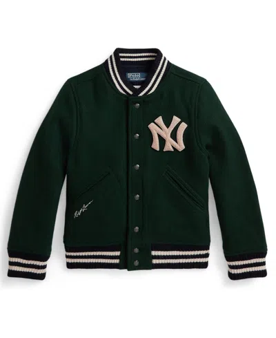 Polo Ralph Lauren Kids' Big Boys 8-20 Yankees Jacket In Black
