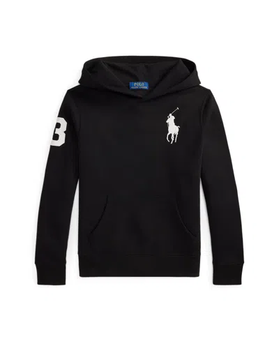 Polo Ralph Lauren Kids' Big Boys Big Pony Fleece Hoodie In Black