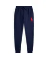 Polo Ralph Lauren Toddler And Little Boys Big Pony Fleece Jogger Pants In Blue
