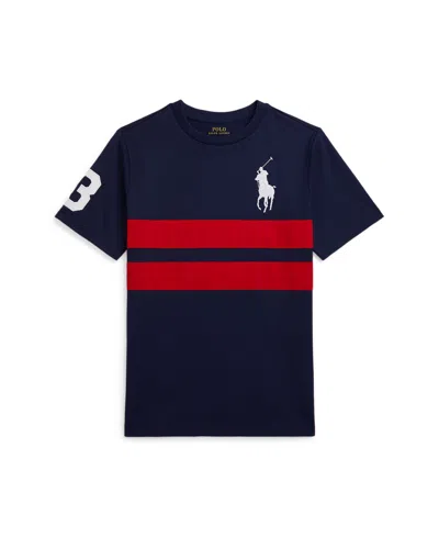 POLO RALPH LAUREN BIG BOYS BIG PONY HEAVYWEIGHT JERSEY T-SHIRT
