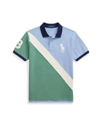 POLO RALPH LAUREN BIG BOYS BIG PONY MESH POLO SHIRT
