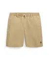 Polo Ralph Lauren Big Boys Chino Drawstring Shorts In Classic Khaki