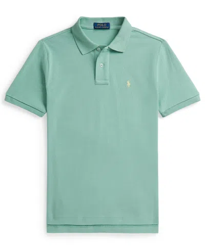 Polo Ralph Lauren Kids' Big Boys Classic Fit Cotton Mesh Polo Shirt In Green