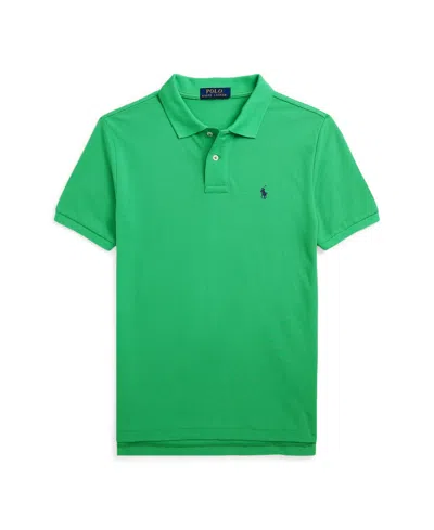 Polo Ralph Lauren Kids' Big Boys Classic Fit Cotton Mesh Polo Shirt In Green