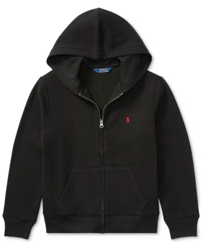 POLO RALPH LAUREN BIG BOYS COTTON FLEECE ZIP UP HOODIE