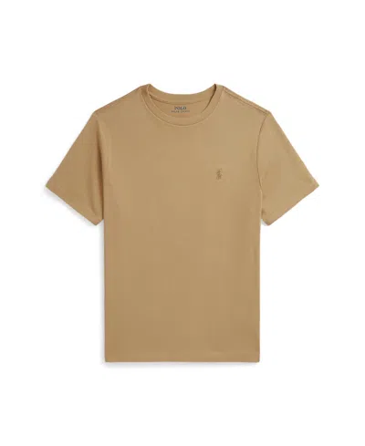 Polo Ralph Lauren Kids' Big Boys Cotton Jersey Crewneck T-shirt In Brown