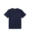 Polo Ralph Lauren Kids' Ralph Lauren Cotton Jersey V-neck Tee In Cruise Navy
