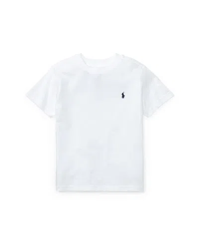 POLO RALPH LAUREN BIG BOYS COTTON JERSEY CREWNECK T-SHIRT