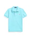 Polo Ralph Lauren Toddler And Little Boys Cotton Mesh Polo Shirt In French Turq