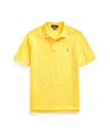 Polo Ralph Lauren Yellow Cotton Polo Shirt In Yellowfin