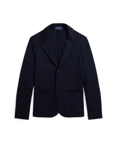 Polo Ralph Lauren Kids' Big Boys Double-knit Jacket In Aviator Navy