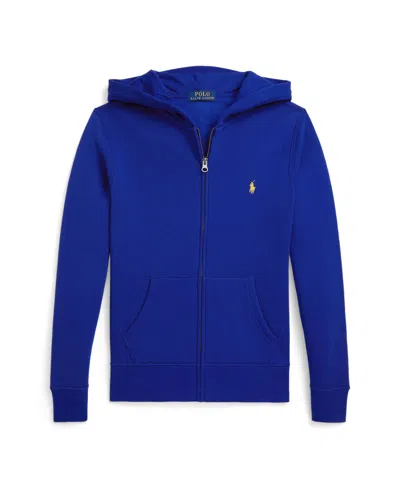 Polo Ralph Lauren Kids' Big Boys Fleece Full-zip Hoodie In Blue