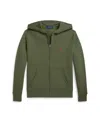 Polo Ralph Lauren Kids Hoodie In Green