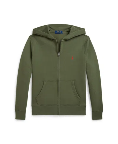 POLO RALPH LAUREN BIG BOYS FLEECE FULL-ZIP HOODIE