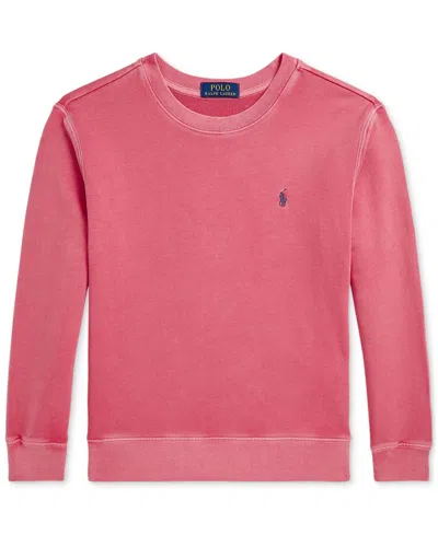 Polo Ralph Lauren Kids' Big Boys French Terry Sweatshirt In Red