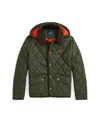 Polo Ralph Lauren Kids' Big Boys Hooded Barn Jacket In Company Olive