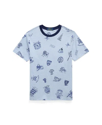 POLO RALPH LAUREN BIG BOYS JERSEY GRAPHIC T-SHIRT