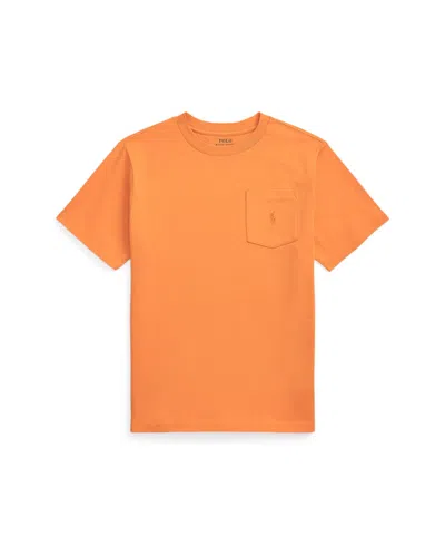 POLO RALPH LAUREN BIG BOYS JERSEY POCKET T-SHIRT