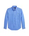 Polo Ralph Lauren Big Boys Linen Shirt In Harbor Island Blue