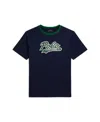 Polo Ralph Lauren Big Boys Logo Color Blocked T-shirt In Blue