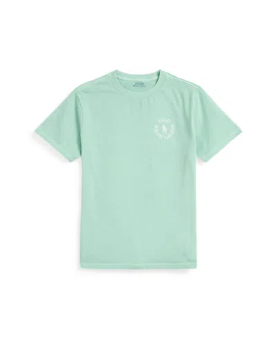 Polo Ralph Lauren Kids' Big Boys Logo Cotton Jersey T-shirt In Celadon
