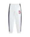 Polo Ralph Lauren Big Boys Logo Double Knit Joggers In White